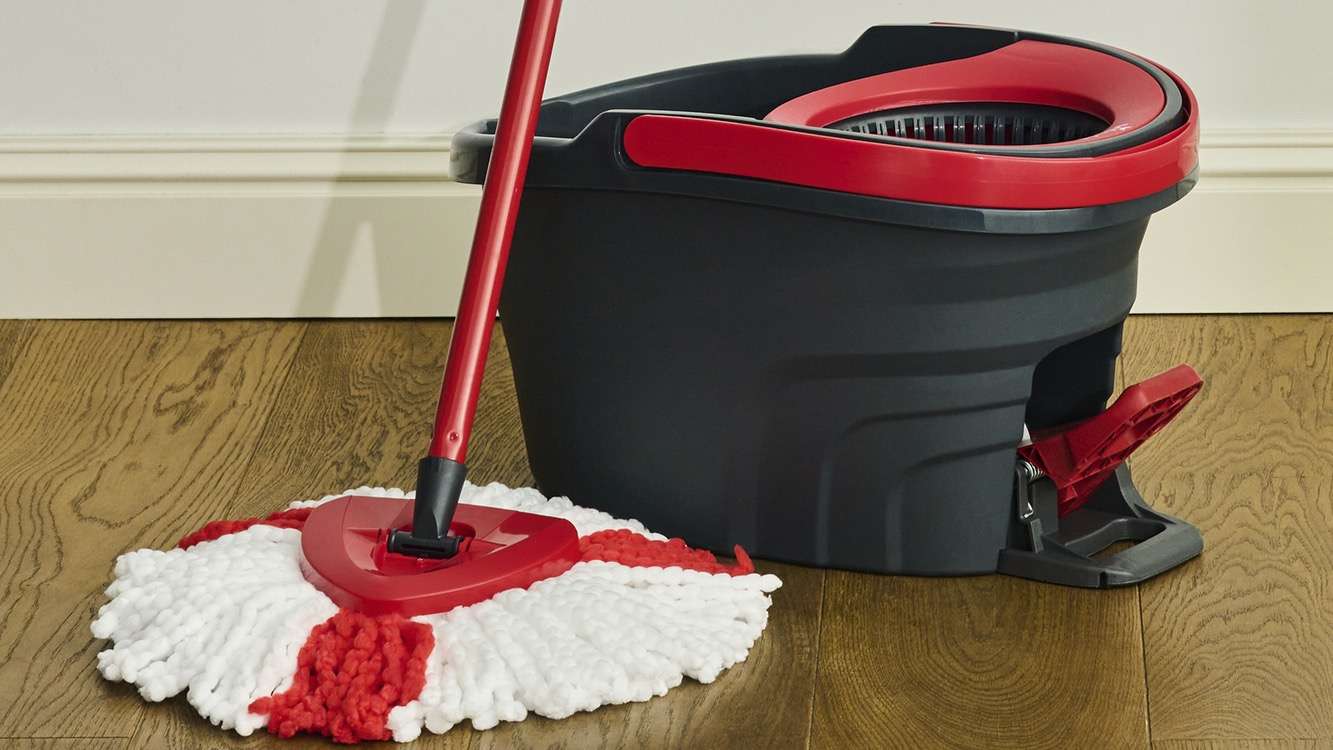 Vileda Easy Wring & Clean Turbo Spin Mop & Bucket Set a Game Changer